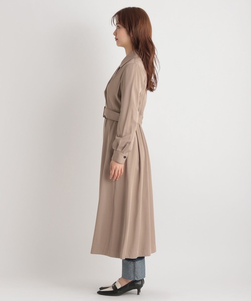 Andemiu(アンデミュウ)の「ライトトレンチコート189874(トレンチコート・レディース・ベージュ/ブルー/アイボリー・FREE)」の11枚目の写真