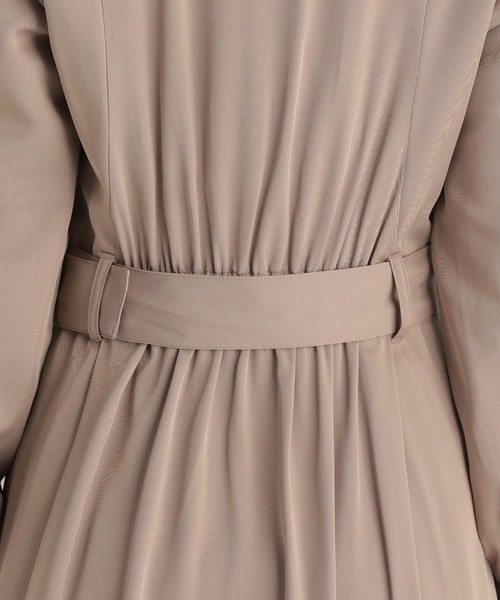 Andemiu(アンデミュウ)の「ライトトレンチコート189874(トレンチコート・レディース・ベージュ/ブルー/アイボリー・FREE)」の14枚目の写真