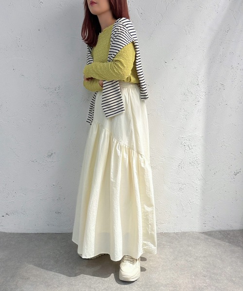 apres jour mignon(アプレジュールミニョン)の「ぽこぽこカットソー【ZOZOTOWN限定アイテム】(Tシャツ/カットソー・レディース・ブルー/グリーン/アイボリー・フリー/X-LARGE)」の19枚目の写真