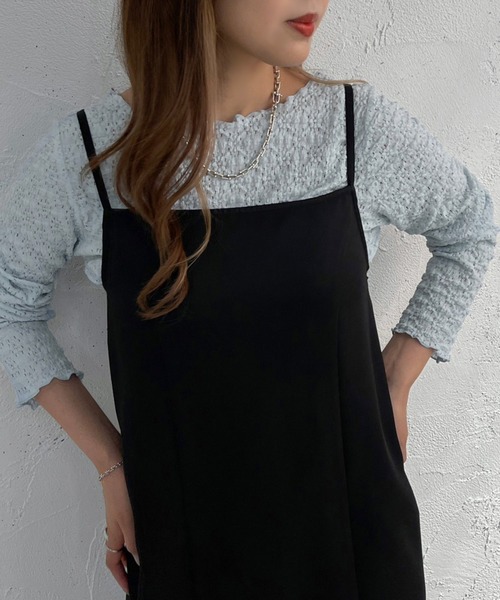 apres jour mignon(アプレジュールミニョン)の「ぽこぽこカットソー【ZOZOTOWN限定アイテム】(Tシャツ/カットソー・レディース・ブルー/グリーン/アイボリー・フリー/X-LARGE)」の20枚目の写真