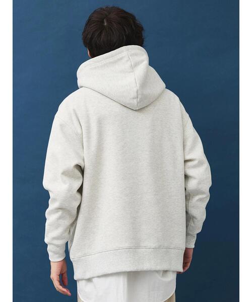 CRAFT STANDARD BOUTIQUE（クラフトスタンダードブティック）の「裏毛フーディ（パーカー・メンズ・ブラック/杢グレー/ホワイト系その他・M/L/XL）」の10枚目の写真