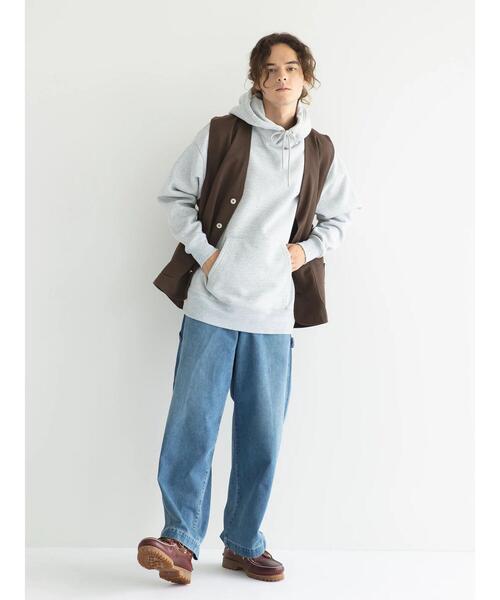 CRAFT STANDARD BOUTIQUE（クラフトスタンダードブティック）の「裏毛フーディ（パーカー・メンズ・ブラック/杢グレー/ホワイト系その他・M/L/XL）」の22枚目の写真