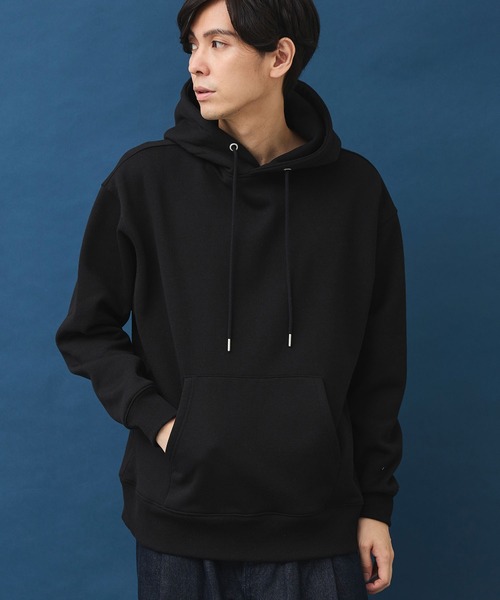 CRAFT STANDARD BOUTIQUE（クラフトスタンダードブティック）の「裏毛フーディ（パーカー・メンズ・ブラック/杢グレー/ホワイト系その他・M/L/XL）」の2枚目の写真