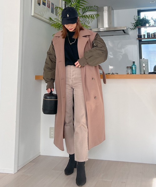 Vicente（ヴィセンテ）の「Vicente center press straight denim（デニムパンツ・レディース・ブラウン・X-SMALL/SMALL/MEDIUM）」の9枚目の写真