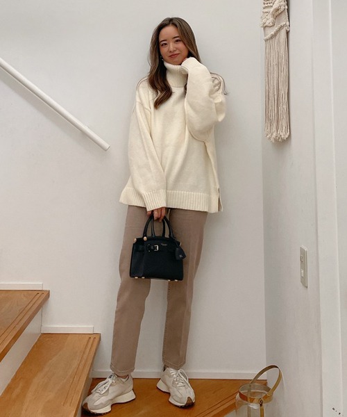 Vicente（ヴィセンテ）の「Vicente center press straight denim（デニムパンツ・レディース・ブラウン・X-SMALL/SMALL/MEDIUM）」の15枚目の写真