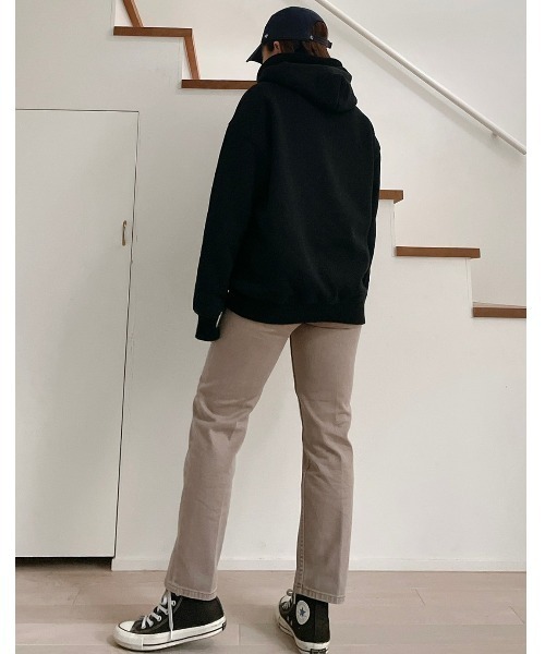Vicente（ヴィセンテ）の「Vicente center press straight denim（デニムパンツ・レディース・ブラウン・X-SMALL/SMALL/MEDIUM）」の12枚目の写真
