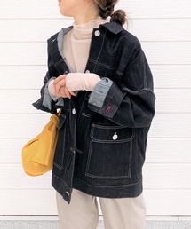 Q | オーバーデニムジャケット(デニムジャケット)