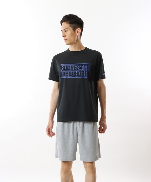 Champion(チャンピオン)の「【Champion/チャンピオン】メンズ スポーツ ショートスリーブTシャツ(Tシャツ/カットソー・メンズ・ホワイト/ブラック・MEDIUM/LARGE/X-LARGE)」の3枚目の写真