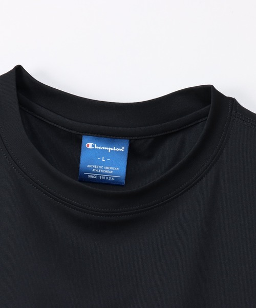 Champion(チャンピオン)の「【Champion/チャンピオン】メンズ スポーツ ショートスリーブTシャツ(Tシャツ/カットソー・メンズ・ホワイト/ブラック・MEDIUM/LARGE/X-LARGE)」の9枚目の写真