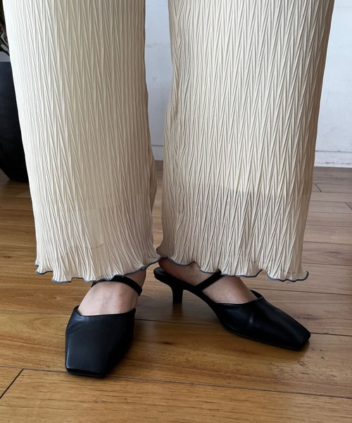 LOWRYS FARM（ローリーズファーム）の「ハイショクシアーパンツ　189632（その他パンツ・レディース・グリーン/イエロー/アイボリー/ブラック・FREE）」の7枚目の写真