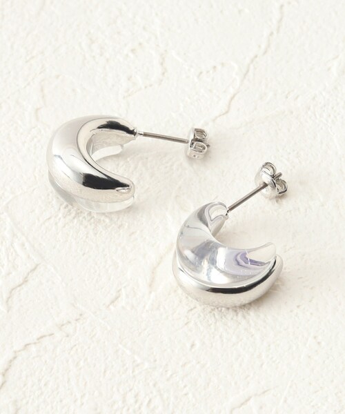 OPAQUE.CLIP（オペークドットクリップ）の「◆クリア×メタルピアス（ピアス（両耳用）・レディース・ゴールド/シルバー・00）」の2枚目の写真