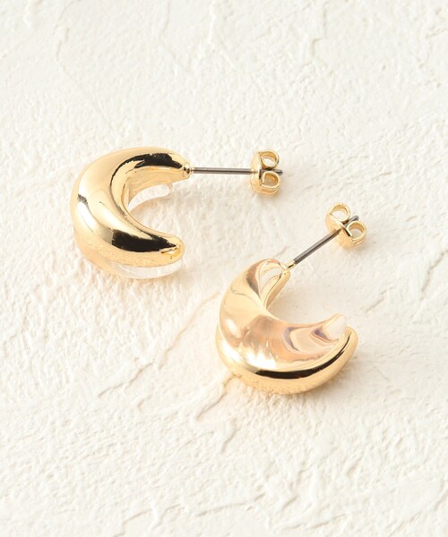 OPAQUE.CLIP（オペークドットクリップ）の「◆クリア×メタルピアス（ピアス（両耳用）・レディース・ゴールド/シルバー・00）」の4枚目の写真