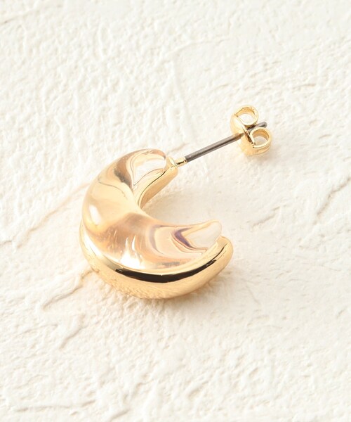 OPAQUE.CLIP（オペークドットクリップ）の「◆クリア×メタルピアス（ピアス（両耳用）・レディース・ゴールド/シルバー・00）」の5枚目の写真