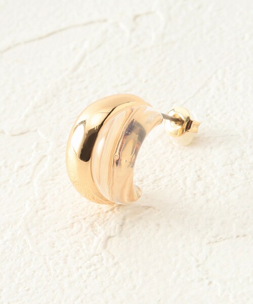 OPAQUE.CLIP（オペークドットクリップ）の「◆クリア×メタルピアス（ピアス（両耳用）・レディース・ゴールド/シルバー・00）」の7枚目の写真
