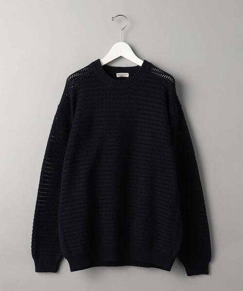 beauty&youth ニット BEAUTY＆YOUTH UNITED ARROWS セーター ニット ナッピング ポロ