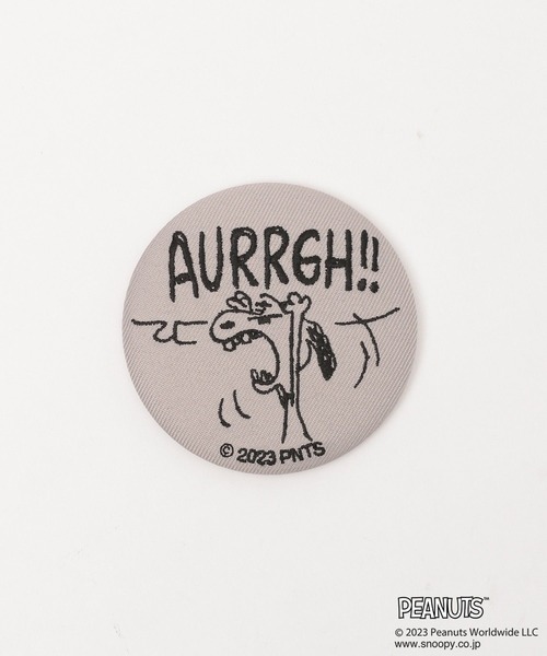 LEPSIM（レプシィム）の「【PEANUTS】刺繍コンパクトミラー　178039（手鏡/メイクミラー・レディース・グレー/イエロー/ベージュ/ライトグリーン・ONE SIZE）」の11枚目の写真