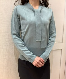 ラメボウタイ ニットプルオーバー