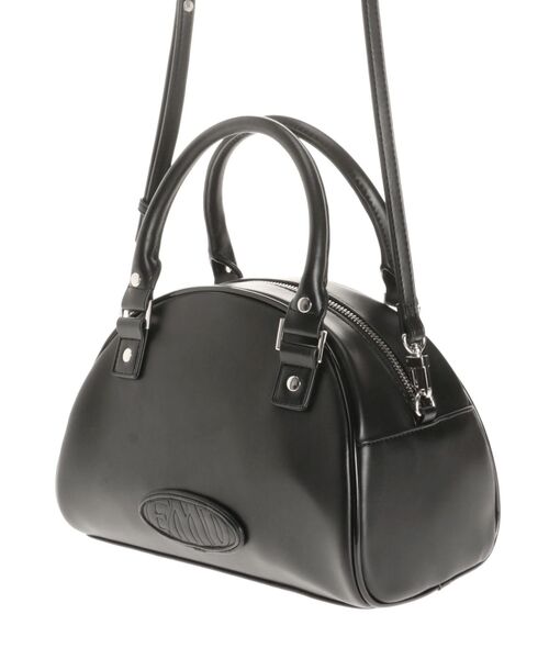 EMODA(エモダ)の「エンボスロゴボストンバッグ(ハンドバッグ・レディース・ブラック/クリア/ブラウン・FREE)」の11枚目の写真