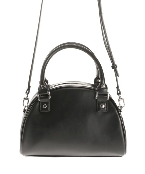 EMODA(エモダ)の「エンボスロゴボストンバッグ(ハンドバッグ・レディース・ブラック/クリア/ブラウン・FREE)」の7枚目の写真