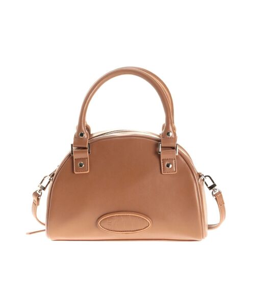 EMODA(エモダ)の「エンボスロゴボストンバッグ(ハンドバッグ・レディース・ブラック/クリア/ブラウン・FREE)」の16枚目の写真