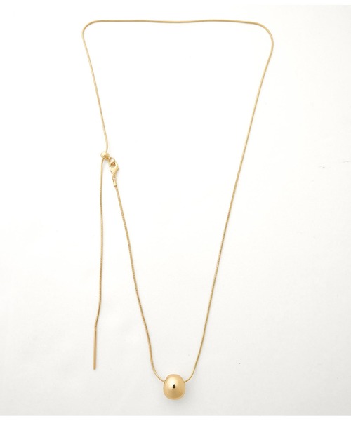 ANAP（アナップ）の「2WAYボールネックレス（ネックレス・レディース・シルバー/ゴールド・FREE）」の4枚目の写真
