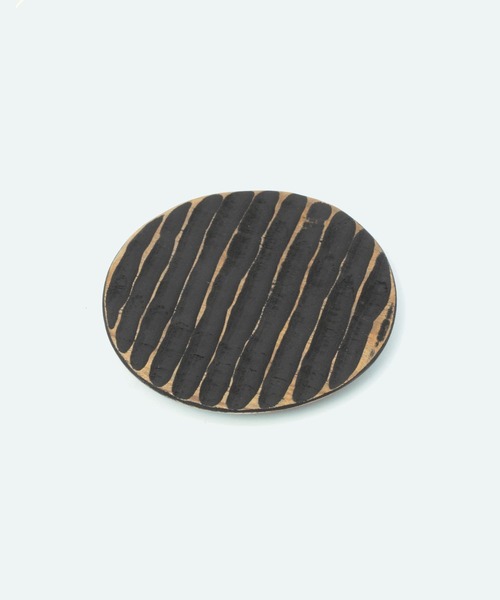 studio CLIP(スタディオクリップ)の「【daily CLIP】チークコースターラウンド(ランチョンマット/テーブルウェア・レディース・ナチュラル/ホワイト/ブラック・FREE)」の3枚目の写真