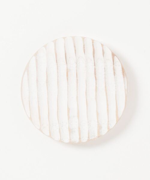 studio CLIP(スタディオクリップ)の「【daily CLIP】チークコースターラウンド(ランチョンマット/テーブルウェア・レディース・ナチュラル/ホワイト/ブラック・FREE)」の11枚目の写真