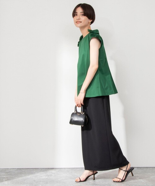 NOLLEY’S(ノーリーズ)の「◇【WEB限定】カットジョーゼットタイトスカート(スカート・レディース・ホワイト/ブラック・38/36)」の22枚目の写真
