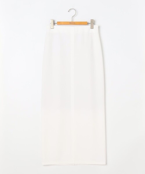 PGG◾️中綿スカート◾️ ホワイト セール】◇【WEB限定】カットジョーゼットタイトスカート（スカート