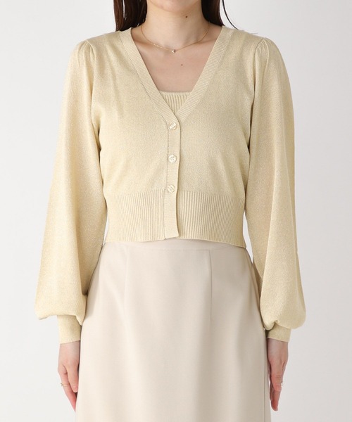 heather❤︎ カーディガン　アウター　ニット　アイボリー　トップス　ヘザー Heather❤︎ カーディガン アウター ニット アイボリー トップス
