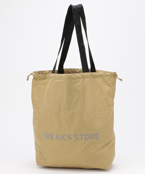 KiU(キウ)の「KiU×FREAK'S STORE/キウ×フリークスストア 別注 ECO BAG/ 別注エコバッグ(エコバッグ/サブバッグ・レディース・オリーブ/サックスブルー/キャメル/その他9/レオパード・ONE SIZE)」の7枚目の写真