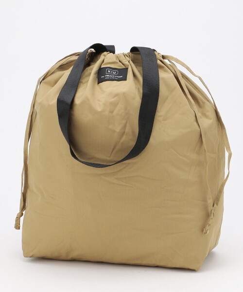 KiU(キウ)の「KiU×FREAK'S STORE/キウ×フリークスストア 別注 ECO BAG/ 別注エコバッグ(エコバッグ/サブバッグ・レディース・オリーブ/サックスブルー/キャメル/その他9/レオパード・ONE SIZE)」の15枚目の写真
