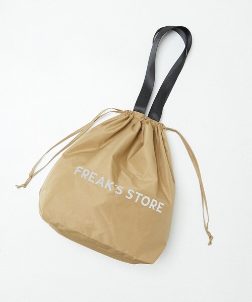 KiU(キウ)の「KiU×FREAK'S STORE/キウ×フリークスストア 別注 ECO BAG/ 別注エコバッグ(エコバッグ/サブバッグ・レディース・オリーブ/サックスブルー/キャメル/その他9/レオパード・ONE SIZE)」の17枚目の写真