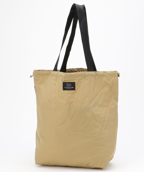 KiU(キウ)の「KiU×FREAK'S STORE/キウ×フリークスストア 別注 ECO BAG/ 別注エコバッグ(エコバッグ/サブバッグ・レディース・オリーブ/サックスブルー/キャメル/その他9/レオパード・ONE SIZE)」の18枚目の写真