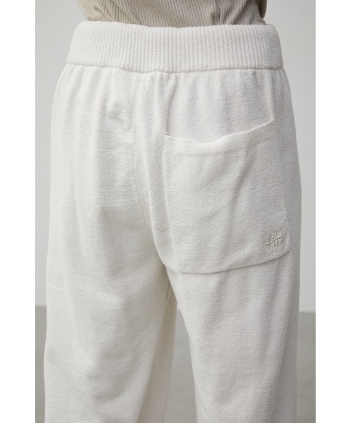 AZUL HOME(アズールホーム)の「【AZUL HOME】WHIP NIGHT KNIT PANTS/ホイップナイトニットパンツ(その他パンツ・レディース・ホワイト/ブルー・FREE)」の3枚目の写真