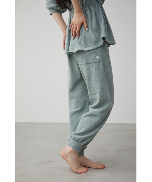 AZUL HOME(アズールホーム)の「【AZUL HOME】WHIP NIGHT KNIT PANTS/ホイップナイトニットパンツ(その他パンツ・レディース・ホワイト/ブルー・FREE)」の7枚目の写真