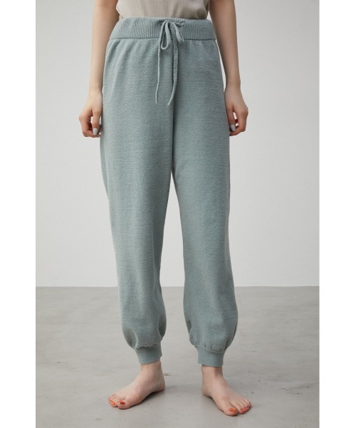 AZUL HOME(アズールホーム)の「【AZUL HOME】WHIP NIGHT KNIT PANTS/ホイップナイトニットパンツ(その他パンツ・レディース・ホワイト/ブルー・FREE)」の10枚目の写真