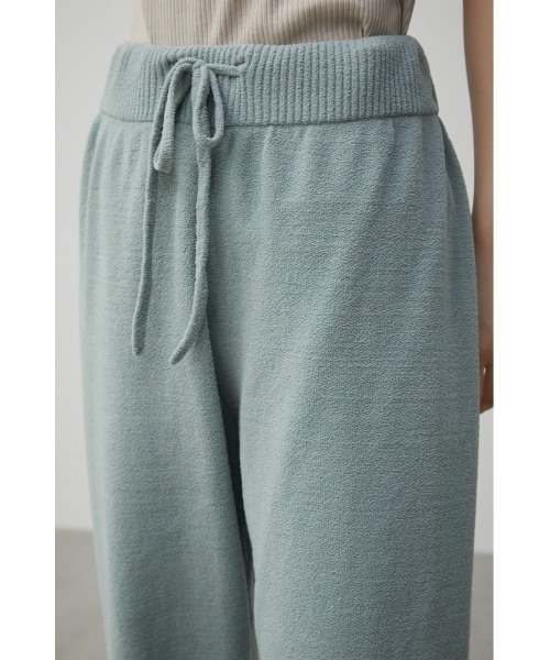 AZUL HOME(アズールホーム)の「【AZUL HOME】WHIP NIGHT KNIT PANTS/ホイップナイトニットパンツ(その他パンツ・レディース・ホワイト/ブルー・FREE)」の13枚目の写真