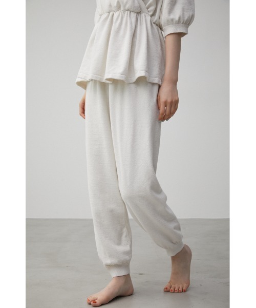 AZUL HOME(アズールホーム)の「【AZUL HOME】WHIP NIGHT KNIT PANTS/ホイップナイトニットパンツ(その他パンツ・レディース・ホワイト/ブルー・FREE)」の17枚目の写真