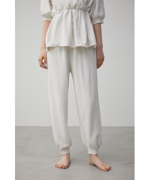 AZUL HOME(アズールホーム)の「【AZUL HOME】WHIP NIGHT KNIT PANTS/ホイップナイトニットパンツ(その他パンツ・レディース・ホワイト/ブルー・FREE)」の18枚目の写真