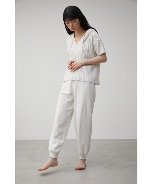 AZUL HOME(アズールホーム)の「【AZUL HOME】WHIP NIGHT KNIT PANTS/ホイップナイトニットパンツ(その他パンツ・レディース・ホワイト/ブルー・FREE)」の20枚目の写真