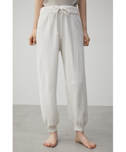 AZUL HOME（アズールホーム）の「【AZUL HOME】WHIP NIGHT KNIT PANTS