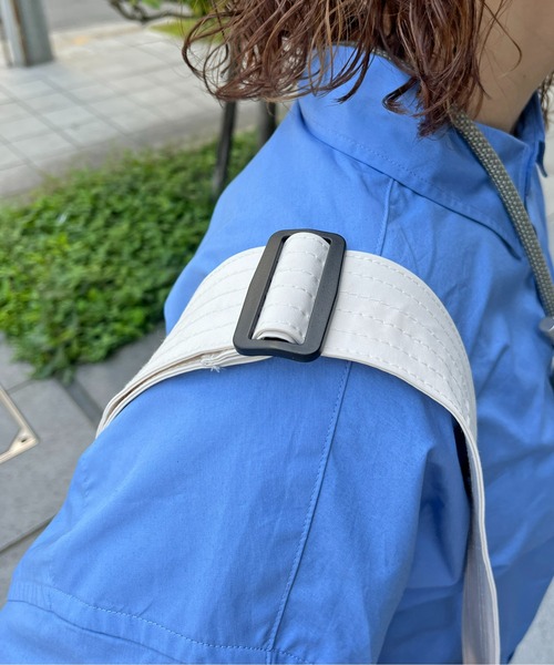 CPCM（シーピーシーエム）の「エステルスピンドルBIGショルダー（ショルダーバッグ・メンズ・ブラック/アイボリー/チャコールグレー/サックスブルー/ブラック系その他・FREE）」の9枚目の写真