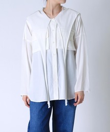 ブラウス シャツ VENIT/ヴェニット RUFFLE CREPE レディース NOBLE｜VENIT/ヴェニット RUFFLE CREPE | Rakuten Fashion(楽天