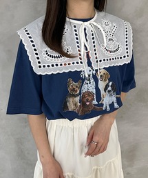 セーラー刺繍付け襟