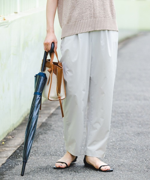 F by ROSSO(エフバイロッソ)の「F by ROSSO 撥水ストレッチペグトップパンツ(その他パンツ・レディース・ライトグレー/ラベンダー/ネイビー・36/38)」の1枚目の写真