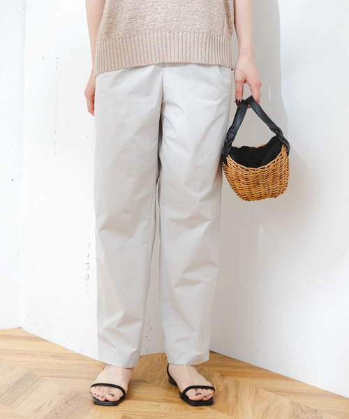 F by ROSSO(エフバイロッソ)の「F by ROSSO 撥水ストレッチペグトップパンツ(その他パンツ・レディース・ライトグレー/ラベンダー/ネイビー・36/38)」の8枚目の写真