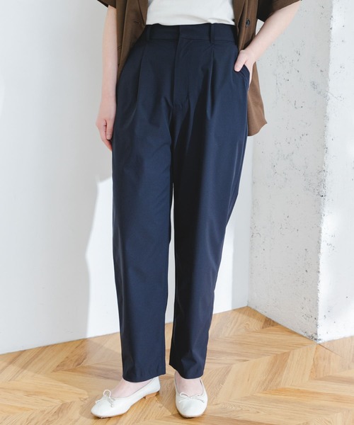 F by ROSSO(エフバイロッソ)の「F by ROSSO 撥水ストレッチペグトップパンツ(その他パンツ・レディース・ライトグレー/ラベンダー/ネイビー・36/38)」の10枚目の写真
