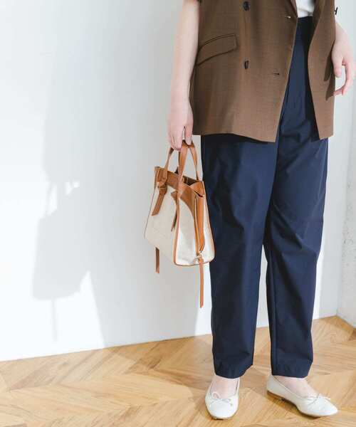 F by ROSSO(エフバイロッソ)の「F by ROSSO 撥水ストレッチペグトップパンツ(その他パンツ・レディース・ライトグレー/ラベンダー/ネイビー・36/38)」の11枚目の写真