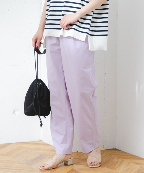 F by ROSSO(エフバイロッソ)の「F by ROSSO 撥水ストレッチペグトップパンツ(その他パンツ・レディース・ライトグレー/ラベンダー/ネイビー・36/38)」の16枚目の写真